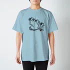 くじら堂のしろまる スタンダードTシャツ