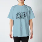 うさみみの外野はすっこんでろシャツ スタンダードTシャツ