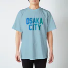 JIMOTO Wear Local Japanの大阪市 OSAKA CITY スタンダードTシャツ