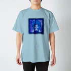 ナマケモノのブルーなきもち Regular Fit T-Shirt