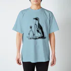 古書　天牛書店のペンギン＜アンティーク・プリント＞ Regular Fit T-Shirt