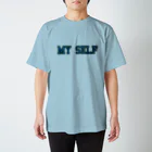 MySelf®︎のMy Self college logo  スタンダードTシャツ