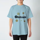 おすわりにゃん太郎のビットコイン Regular Fit T-Shirt
