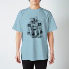 第2喜楽家の超合金風ロボット スタンダードTシャツ