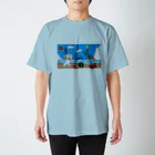 フセサクのサマー猫 Regular Fit T-Shirt