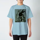 FINCH LIQUEUR RECORDSのくわがたうさぎ３６ Regular Fit T-Shirt