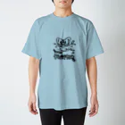 カリツォーのデルウラウミネコ スタンダードTシャツ