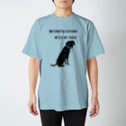 NIKORASU GOのラブラドールデザイン「もたもたするな」（Tシャツ・パーカー・グッズ・ETC） スタンダードTシャツ