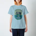 青ヶ島ちゃん（KAE SASAKI）の青酎GREEN スタンダードTシャツ