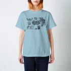 Owl's Dream　アウルズドリームのlove, peace and happiness スタンダードTシャツ