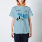 佐々木憲　ピアノ・アコーディオン・レトロゲーム実況のBLUE MOON Regular Fit T-Shirt