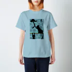 柊の水玉とくろねこ Regular Fit T-Shirt