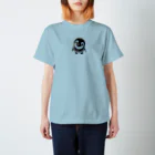 Lock-onの上目使いペンギン Regular Fit T-Shirt