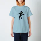 Lily bird（リリーバード）のシンプル ジャズダンサーシルエット Regular Fit T-Shirt