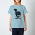 D-Oしょっぷのデスクおさむらい　モノクロ Regular Fit T-Shirt