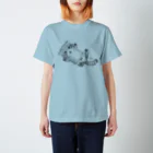 ねこぱんつのマヌルごろん スタンダードTシャツ