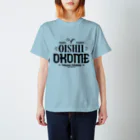 manaの美味しいお米(黒) Regular Fit T-Shirt