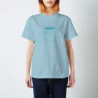 Bloom Blue(さっくんのお絵描き)のH-appyくん スタンダードTシャツ