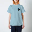 (¯﹃¯)のあおいねこ（おわん） Regular Fit T-Shirt