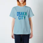 JIMOTO Wear Local Japanの大阪市 OSAKA CITY スタンダードTシャツ