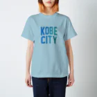 JIMOTO Wear Local Japanの神戸市 KOBE CITY スタンダードTシャツ