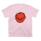 bloomの赤鬼くん スタンダードTシャツの裏面