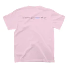 ますみのI want to spend summer with you スタンダードTシャツの裏面