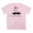 GRITWEAL ≒ LOCALの【ブランド立ち上げ記念SALE】GRITWEAL Logo ライトピンク Regular Fit T-Shirtの裏面