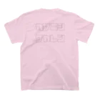 WEST-RIVER-SIDEのカタカナ（白） スタンダードTシャツの裏面