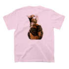 mikarose6の猫三姉妹生活部シリーズ Regular Fit T-Shirtの裏面