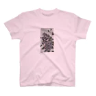 あしゃ姫のBlack Rose Regular Fit T-Shirt