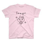 マォのI’m a girl. Regular Fit T-Shirt