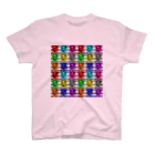 Ａ’ｚｗｏｒｋＳのニコちゃんクロスボーン 9COLOR2×2 スタンダードTシャツ