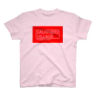 Saunners Village サウナーズビレッジのSaunners Village　「K style red」 Regular Fit T-Shirt