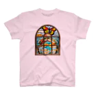 月夜のタツノオトシゴのButterfly, cross the sea スタンダードTシャツ