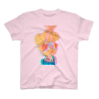 pipipiの逆さ女の子 スタンダードTシャツ