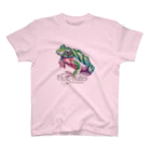 引田玲雄 / Reo Hikitaのカエルメイト(Frog-mates)より「スイカエル」 スタンダードTシャツ