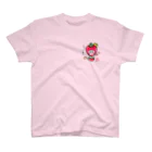 旅猫王子れぉにゃん👑😼公式(レイラ・ゆーし。)のいちご☆旅猫王子れぉにゃん 티셔츠