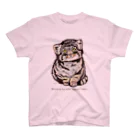 MUSEUM LAB SHOP MITのManul＊こまぬるちょこん スタンダードTシャツ