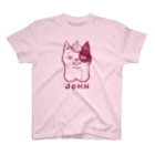 キャットタング鈴原のJOHN（赤） スタンダードTシャツ