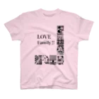 usako@まめのよめのLOVE family スタンダードTシャツ