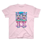 ANNA　shopの夢かわいい双子 スタンダードTシャツ