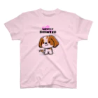 ぽんずのLovelyシーズー犬グッズのゆるかわシーズーＴシャツ#2 티셔츠