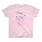 メルティカポエミュウのさくららにゃん(せなかに天使の羽) スタンダードTシャツ