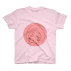 colon26 in SUZURI SHOPのケ・ヌマ　ピンクちゃん Regular Fit T-Shirt