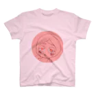 colon26 in SUZURI SHOPのケ・ヌマ　ピンクちゃん スタンダードTシャツ