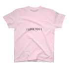 chaco・lateのI LOVE YOU ! Regular Fit T-Shirt