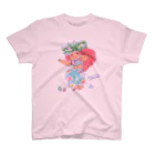 花咲マリサ　オンラインショップのCute Hula Girl / フロントプリントTシャツ スタンダードTシャツ