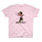 BAD VIBESのSkater Tee (Light Pink) スタンダードTシャツ