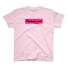 カリスマニートのCharisma neet ブラックピンクボックス スタンダードTシャツ